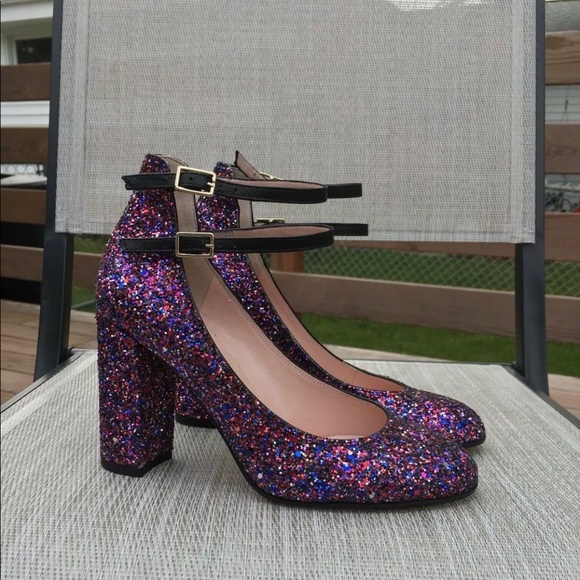 kate spade Shoes - Kate Spade New York Baneera Glitter Mary Jane Pump